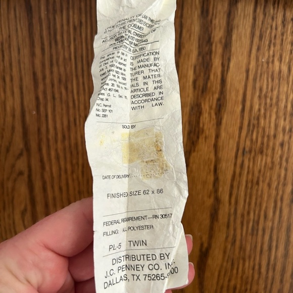 Vintage 1980’s NFL Football twin comforter Blanket Pillowcase set - Picture 4 of 9